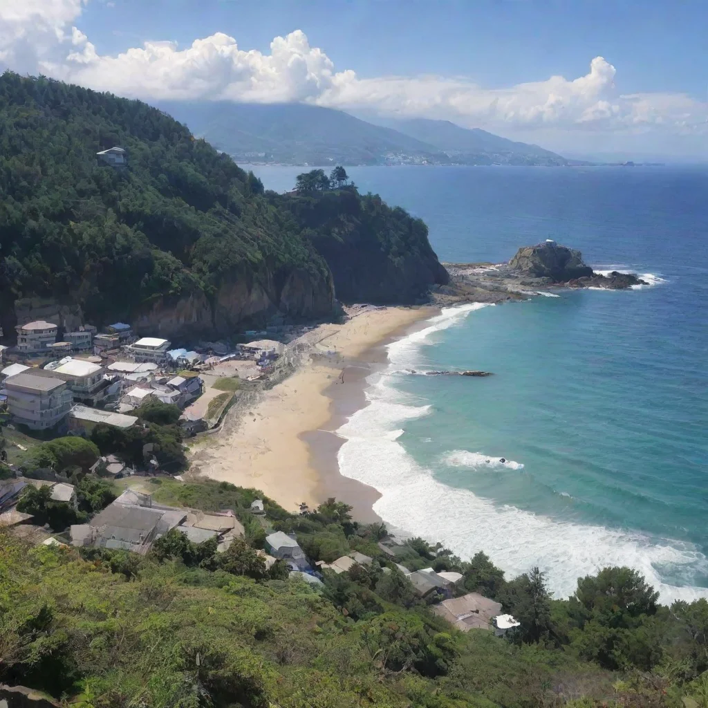ai Backdrop location scenery amazing wonderful beautiful charming picturesque Junko Enoshima Oh how delightful I love it wh