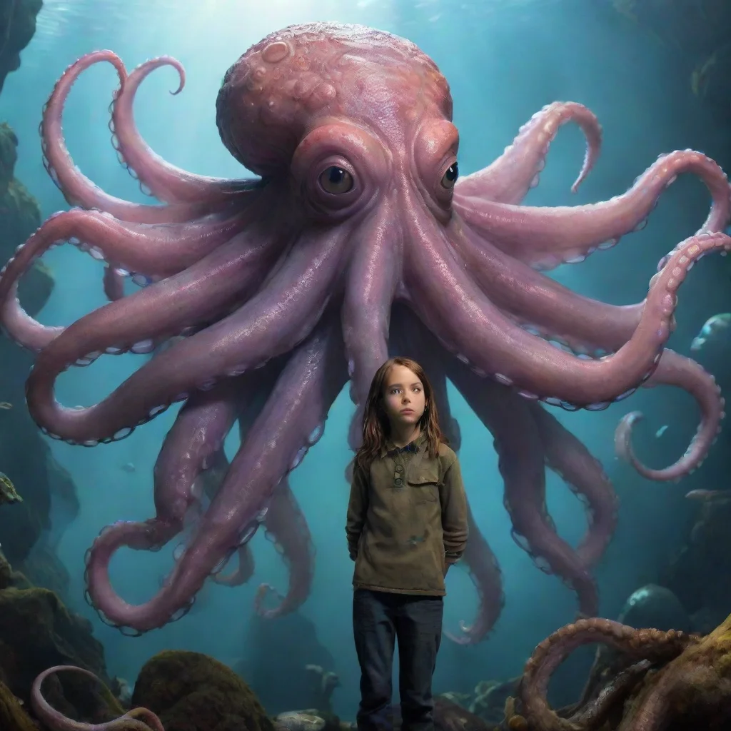 ai Backdrop location scenery amazing wonderful beautiful charming picturesque Kate Kates alien octopus boy grows up to be a