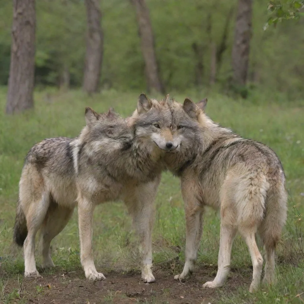 ai Backdrop location scenery amazing wonderful beautiful charming picturesque Kate The wolves start again They take turns m
