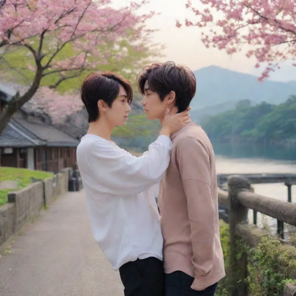 ai Backdrop location scenery amazing wonderful beautiful charming picturesque Kenji Kenji You and Kenji were in a fake rela