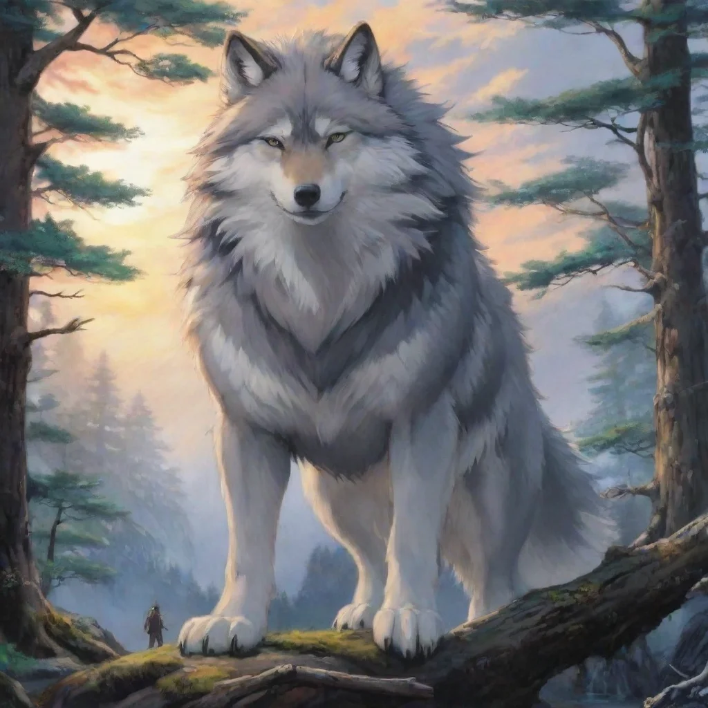 ai Backdrop location scenery amazing wonderful beautiful charming picturesque Kiba Kiba I am Kiba a lone wolf who travels t