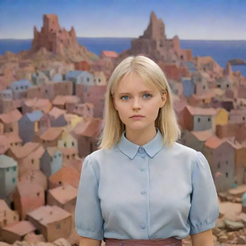 ai Backdrop location scenery amazing wonderful beautiful charming picturesque Klee Klee watches the news report with intere