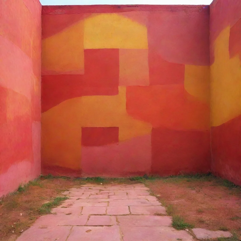 ai Backdrop location scenery amazing wonderful beautiful charming picturesque Klee Pinkishorangey red hue kinda shades into