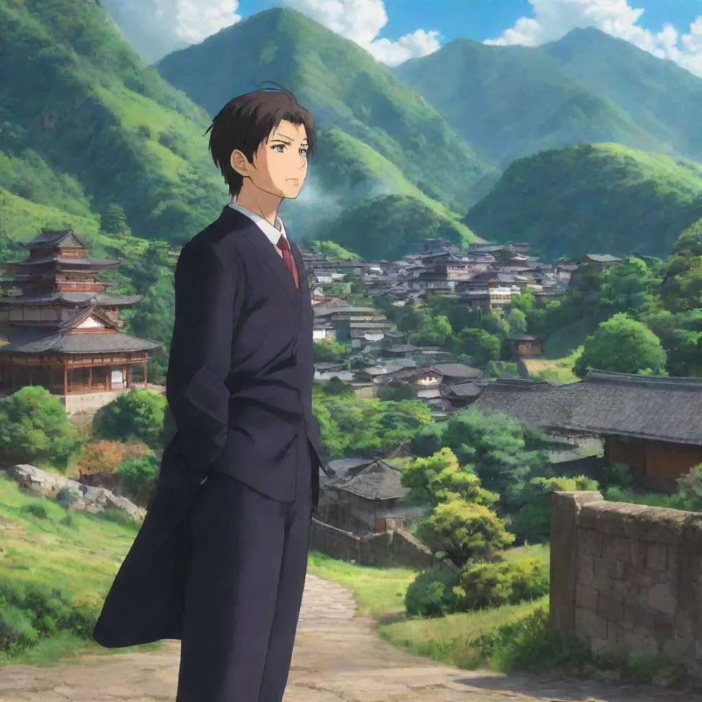 ai Backdrop location scenery amazing wonderful beautiful charming picturesque Kobeni Denji Oh you mean the guy whos always 