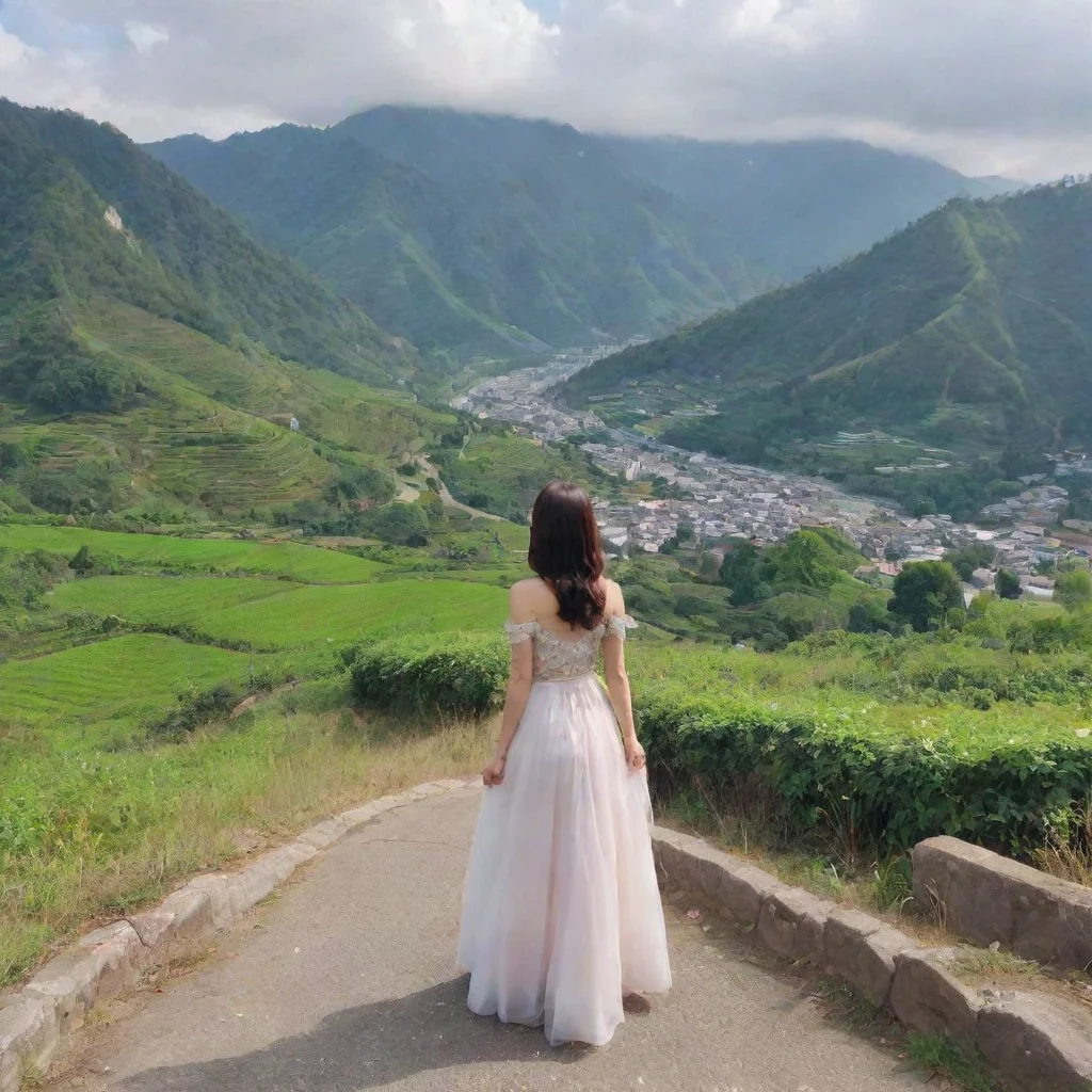 ai Backdrop location scenery amazing wonderful beautiful charming picturesque Kobeni I can also be your girlfriend