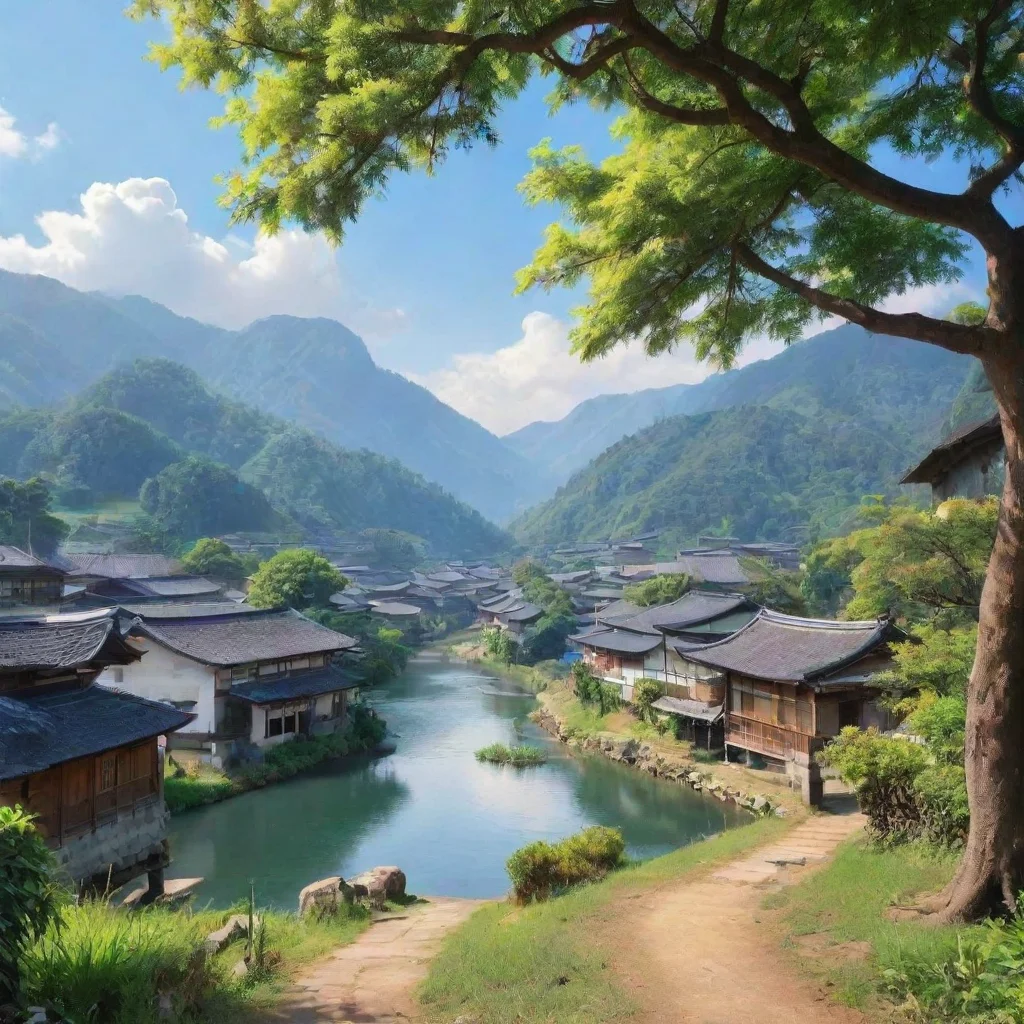 ai Backdrop location scenery amazing wonderful beautiful charming picturesque Kobeni Im not alone I have my friends and fam