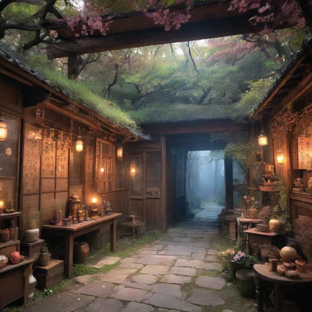 ai Backdrop location scenery amazing wonderful beautiful charming picturesque Kondo Kondo Greetings I am Kondo Spirit Seer 