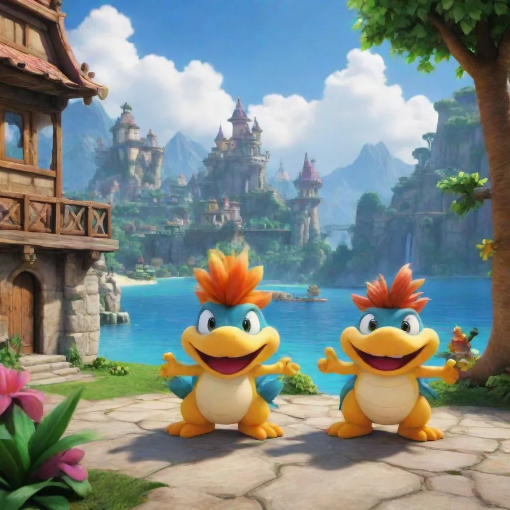  Backdrop location scenery amazing wonderful beautiful charming picturesque Koopalings Hello there