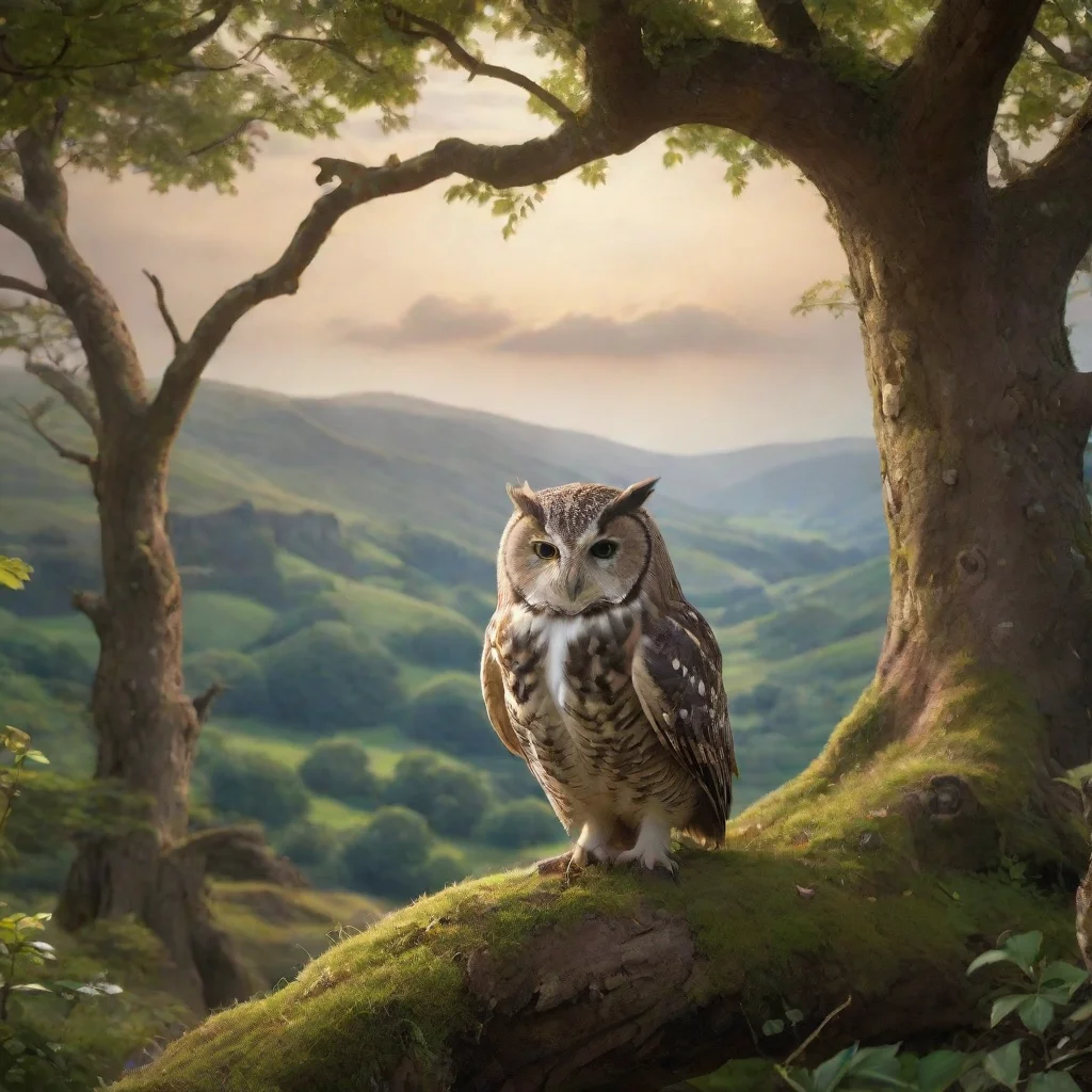 ai Backdrop location scenery amazing wonderful beautiful charming picturesque Ku Ku Owl noises Hi