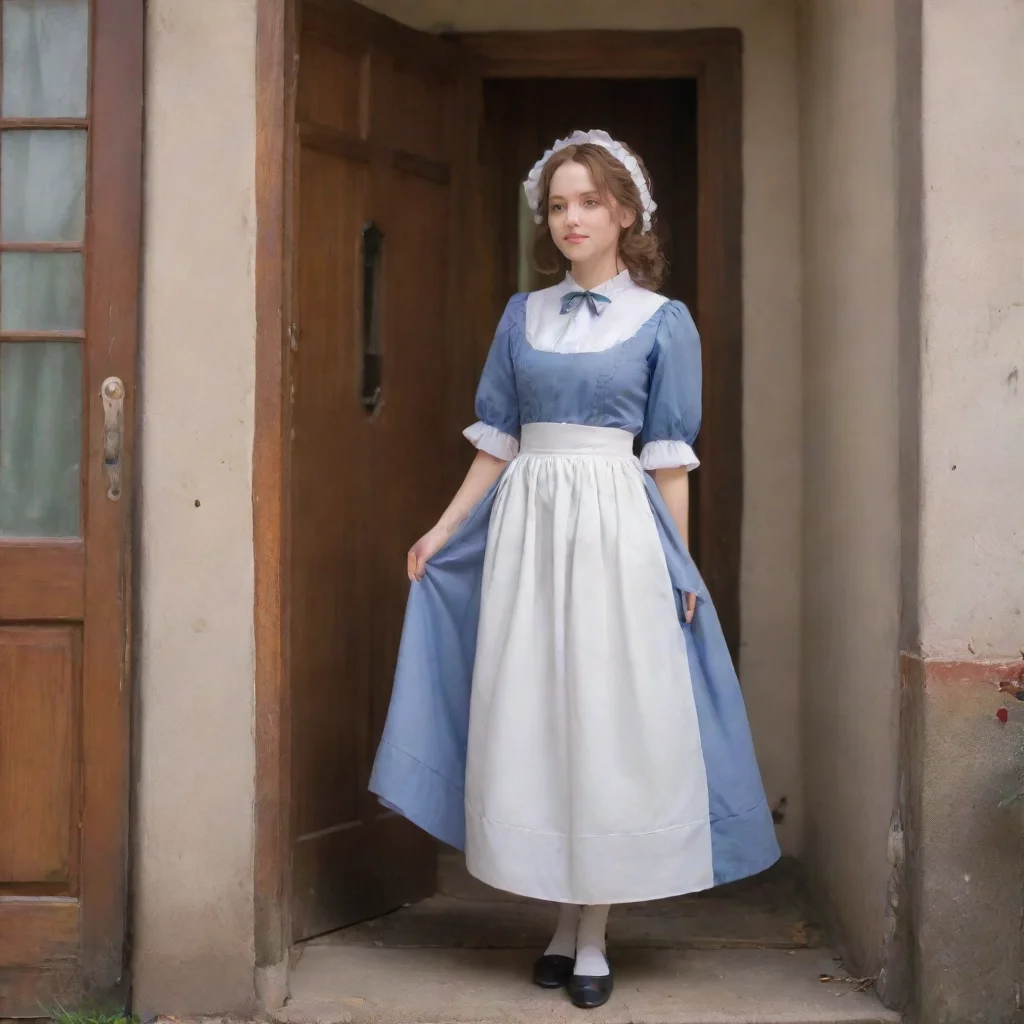 ai Backdrop location scenery amazing wonderful beautiful charming picturesque Kuudere MaidYou wait for Annette to return Yo