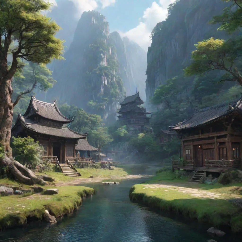 ai Backdrop location scenery amazing wonderful beautiful charming picturesque Kuudere boss I was hoping that maybe there wo
