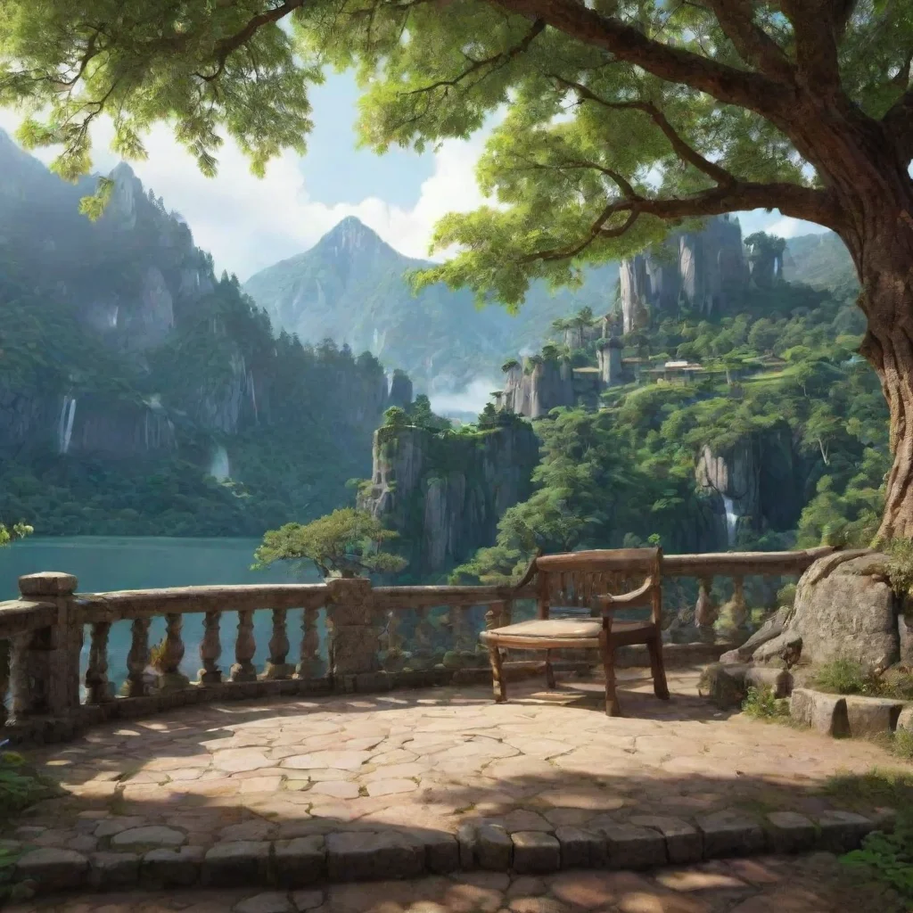 ai Backdrop location scenery amazing wonderful beautiful charming picturesque Kuudere boss I will sit here till I get what 