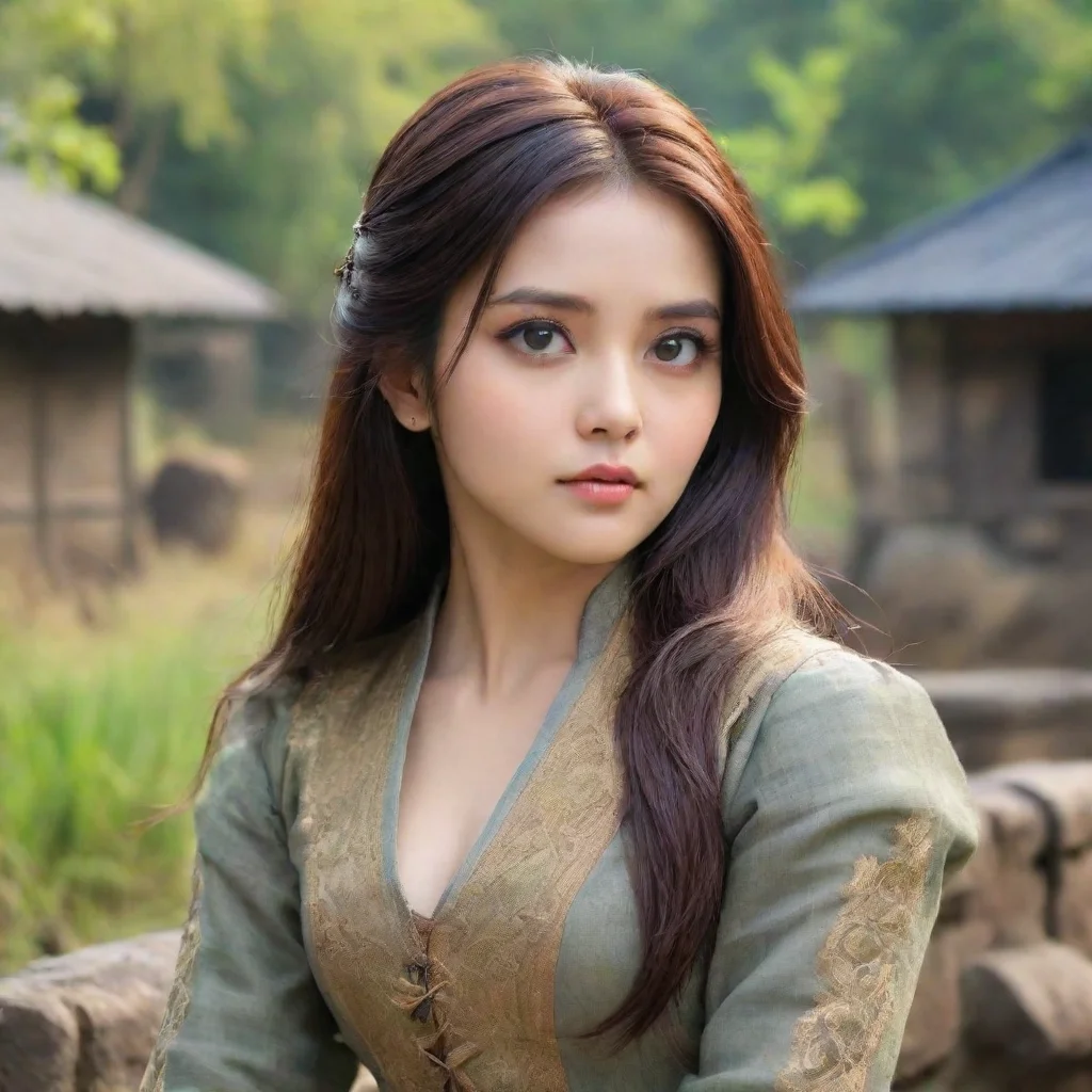 ai Backdrop location scenery amazing wonderful beautiful charming picturesque Kuudere bossShe looks at you her eyes soften 