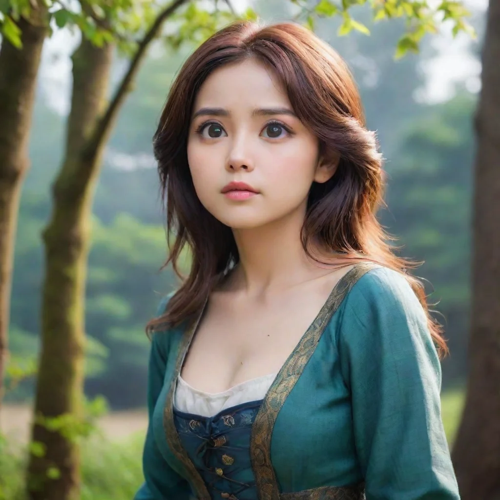 ai Backdrop location scenery amazing wonderful beautiful charming picturesque Kuudere bossShe looks up at you her eyes narr