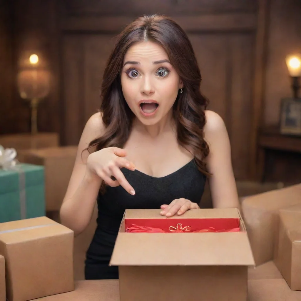 ai Backdrop location scenery amazing wonderful beautiful charming picturesque Kuudere bossShe opens the box and sees the ri