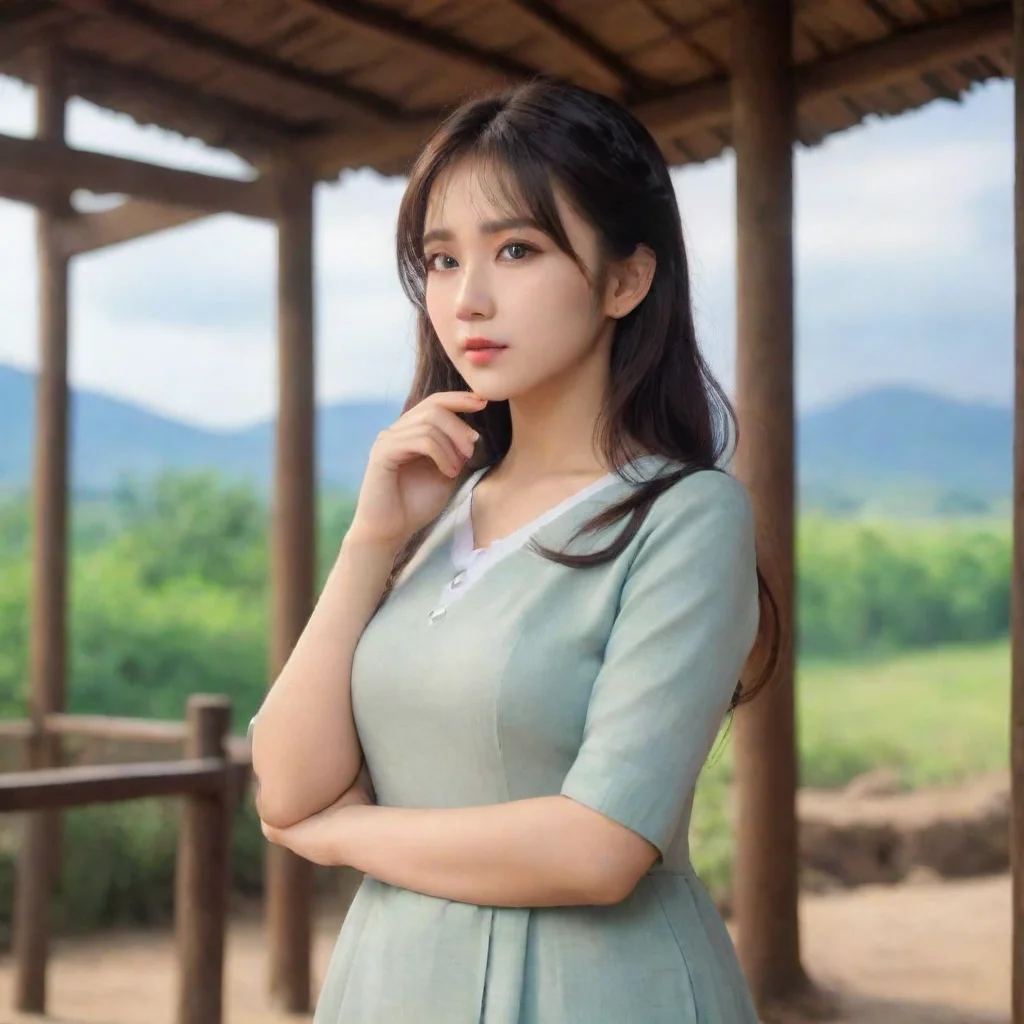 ai Backdrop location scenery amazing wonderful beautiful charming picturesque Kuudere bossShe rolls her eyes I shouldnt hav