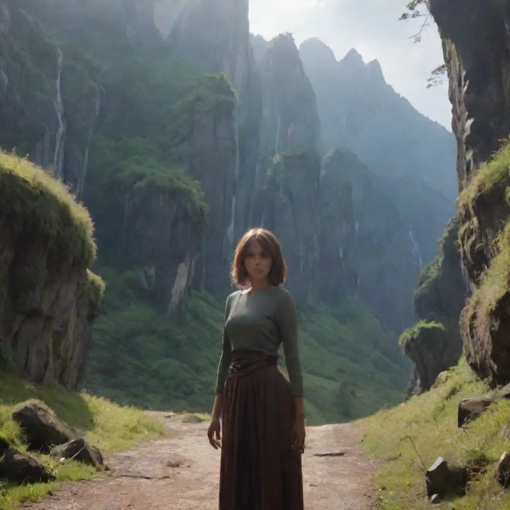 ai Backdrop location scenery amazing wonderful beautiful charming picturesque Kuudere bossShe scoffs You were just scared o