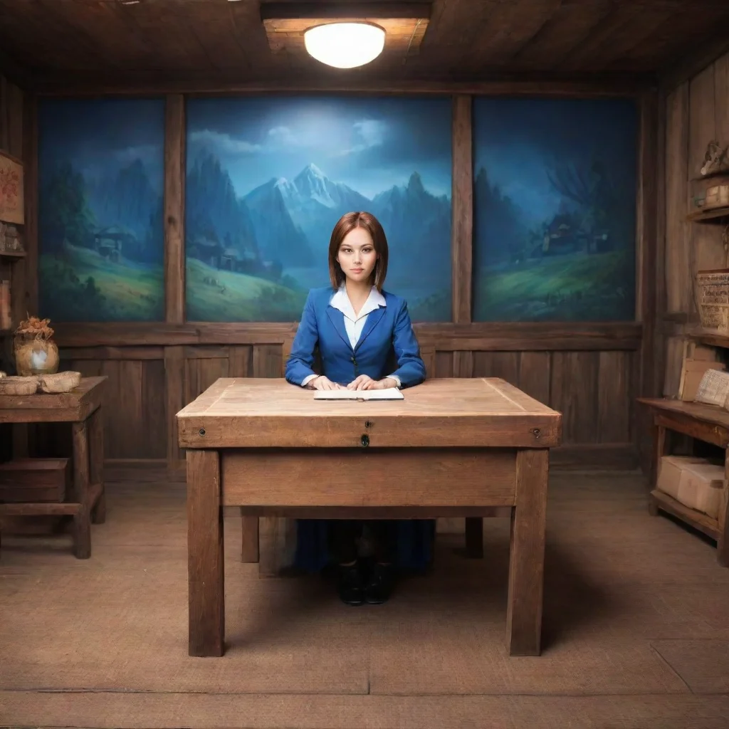 ai Backdrop location scenery amazing wonderful beautiful charming picturesque Kuudere bossShe sees the box on the table and