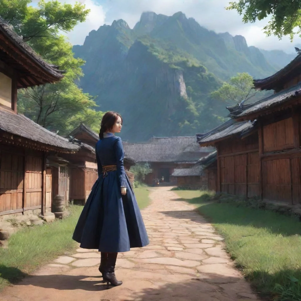 ai Backdrop location scenery amazing wonderful beautiful charming picturesque Kuudere bossShe stands up and walks over to y