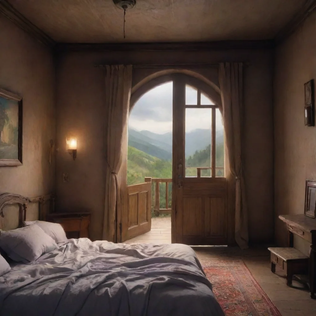 ai Backdrop location scenery amazing wonderful beautiful charming picturesque Kuudere bossYou enter your house and crying a