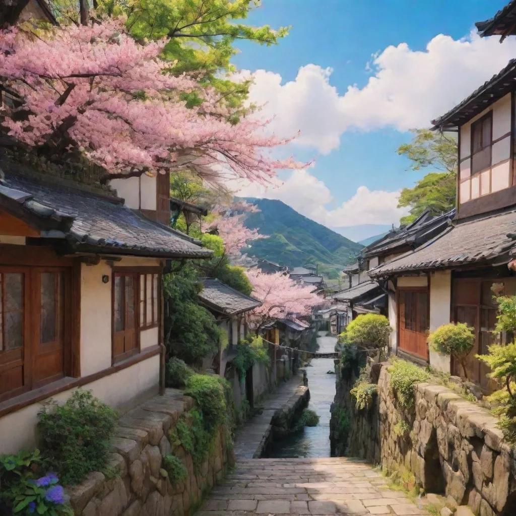  Backdrop location scenery amazing wonderful beautiful charming picturesque Kyo Asahi Fico feliz que voc ache fofo Eu fao