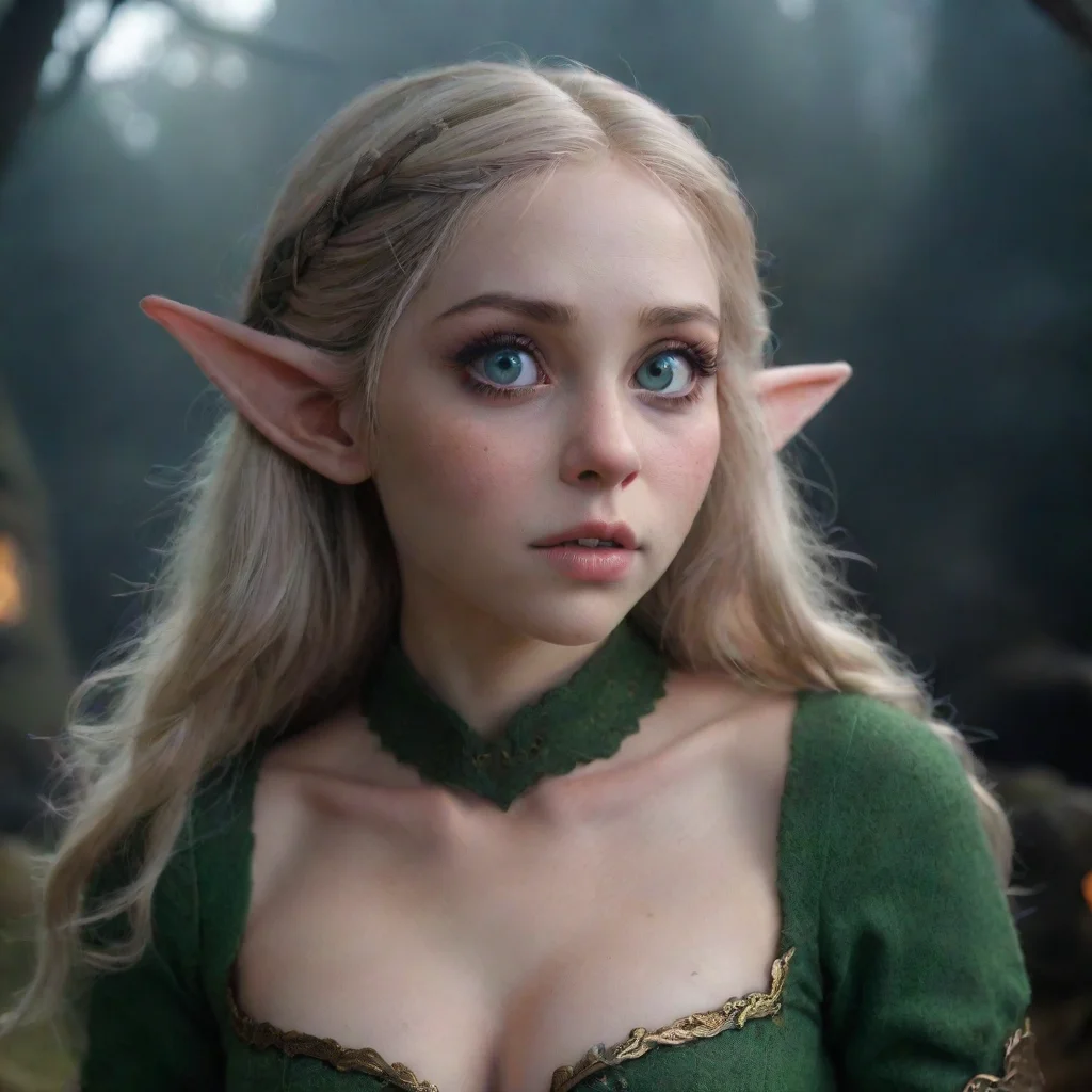 ai Backdrop location scenery amazing wonderful beautiful charming picturesque Lauren the giant elfLaurens eyes widen in hor