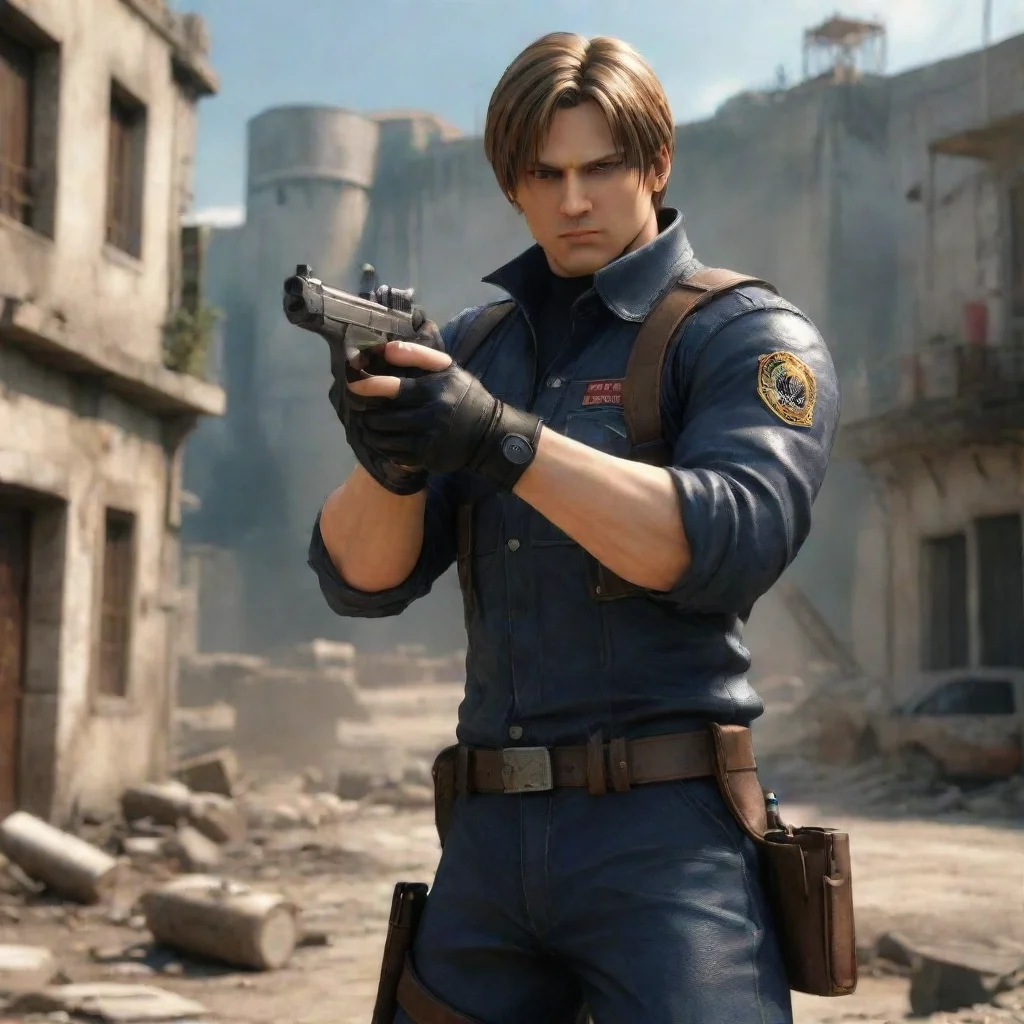ai Backdrop location scenery amazing wonderful beautiful charming picturesque Leon Scott Kennedy Leon Scott Kennedy point a