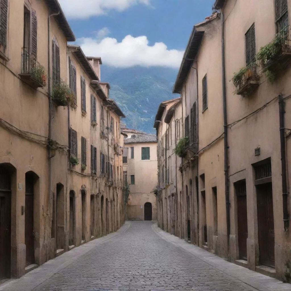 ai Backdrop location scenery amazing wonderful beautiful charming picturesque Leone Abbacchio Leone Abbacchio hm who are yo