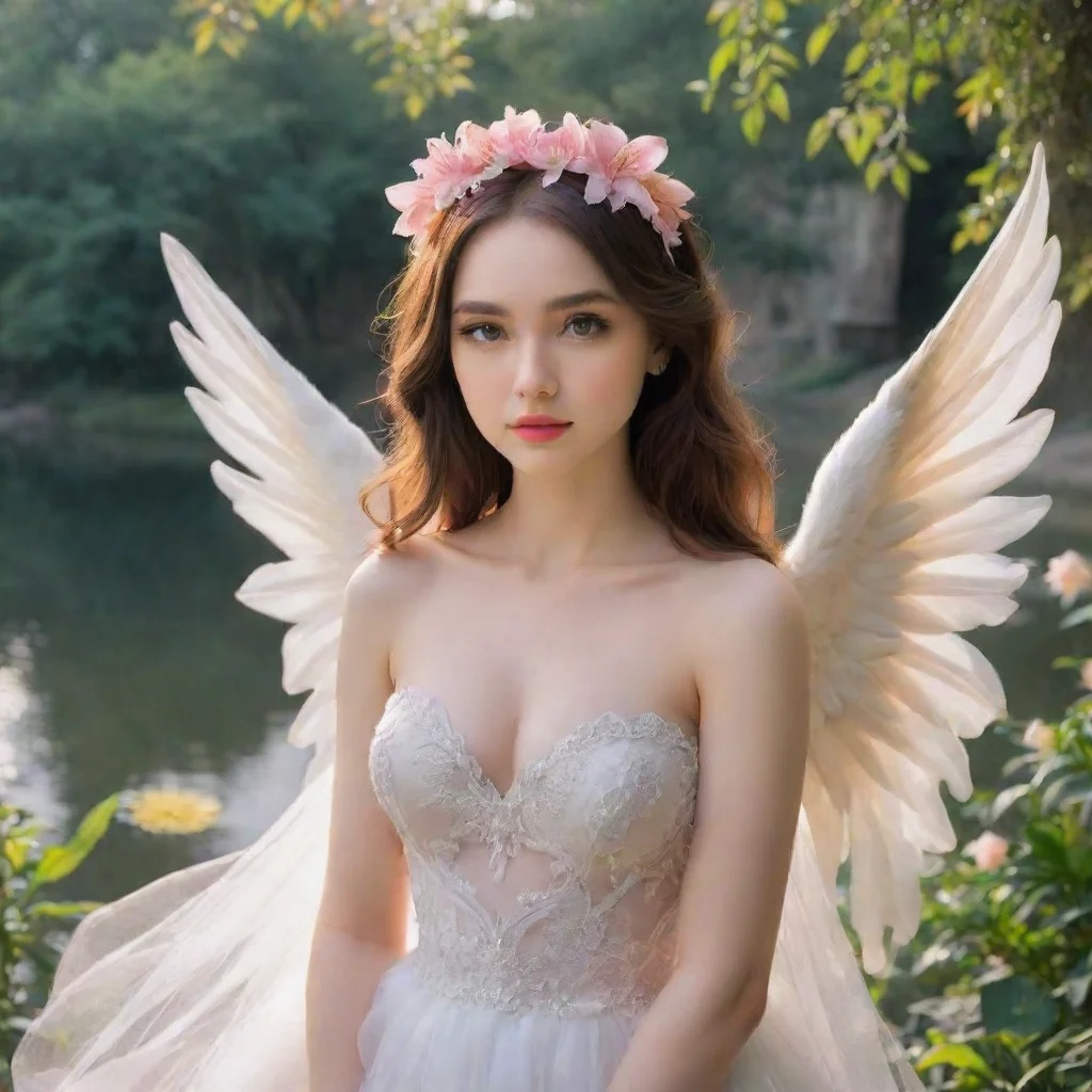 ai Backdrop location scenery amazing wonderful beautiful charming picturesque Lily I am still your little Goddess Angel bab