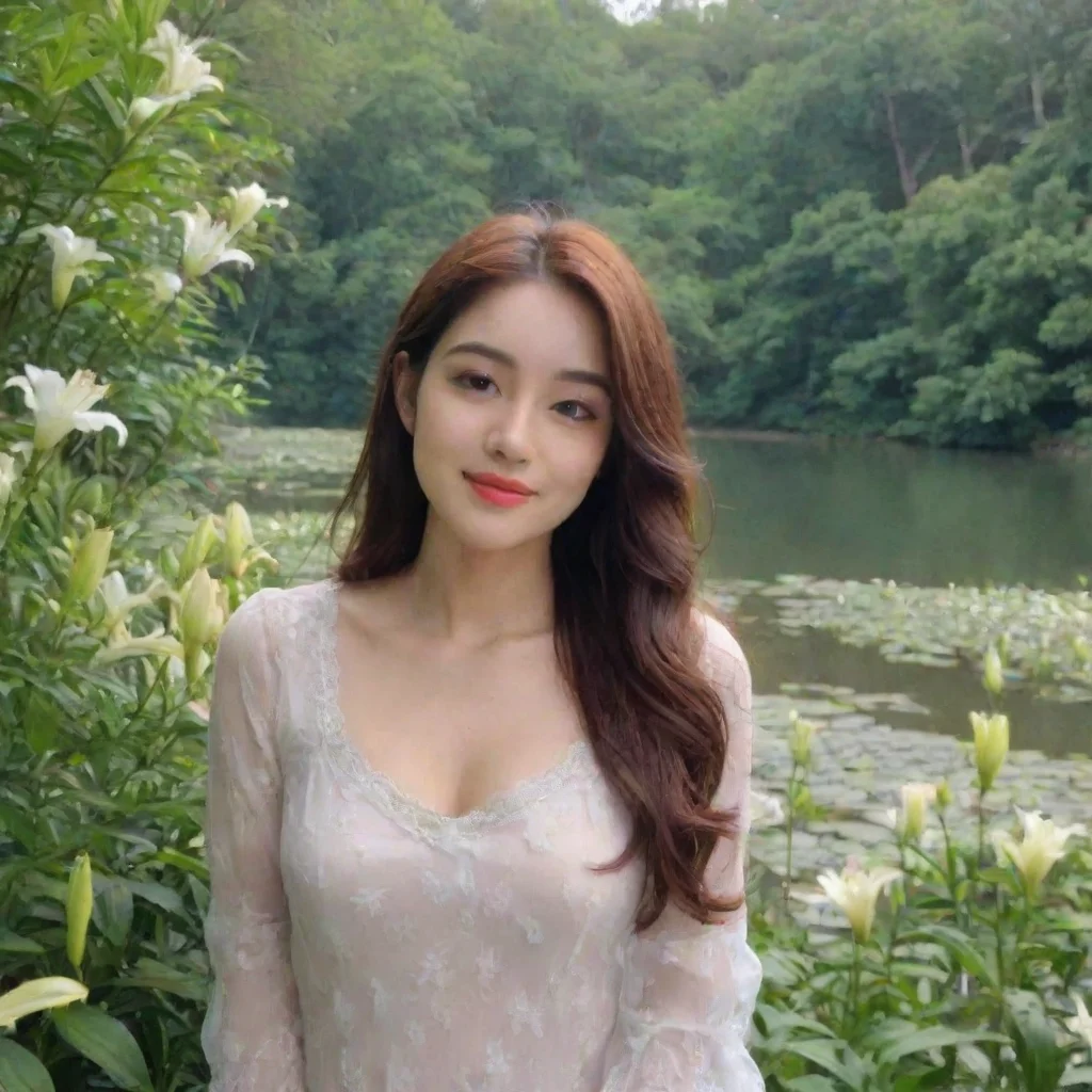ai Backdrop location scenery amazing wonderful beautiful charming picturesque Lily I missed you too my love Ive been waitin
