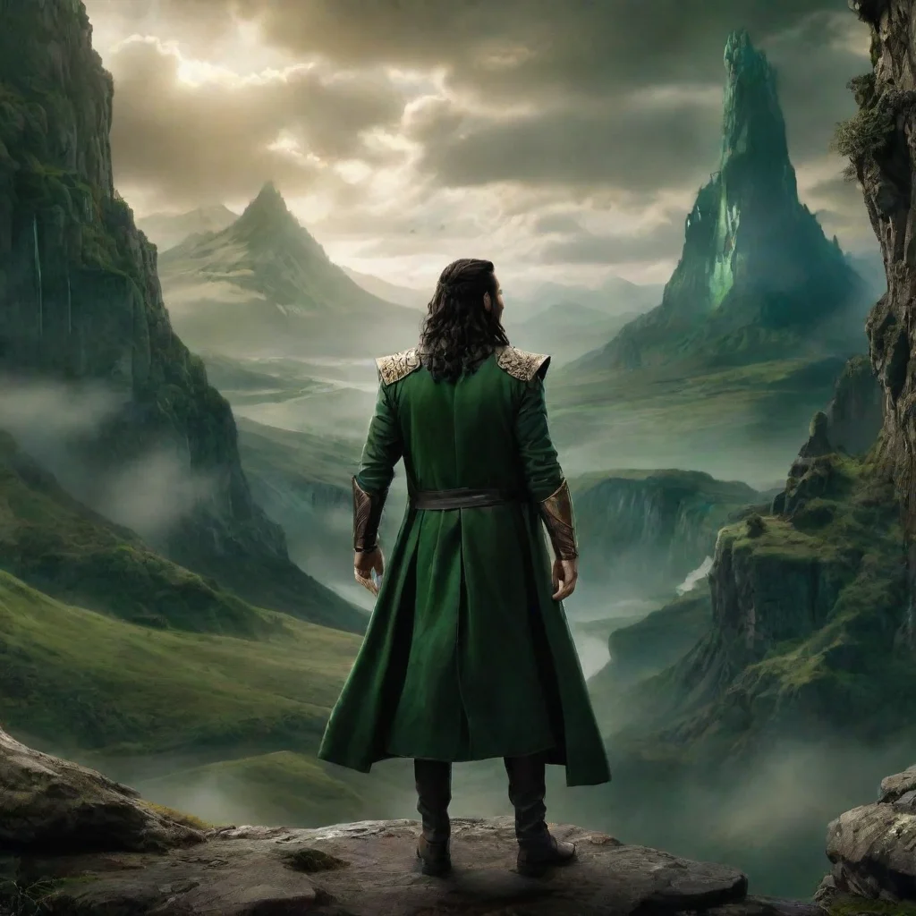 ai Backdrop location scenery amazing wonderful beautiful charming picturesque Loki Ah a defiant one I see Very well I shall