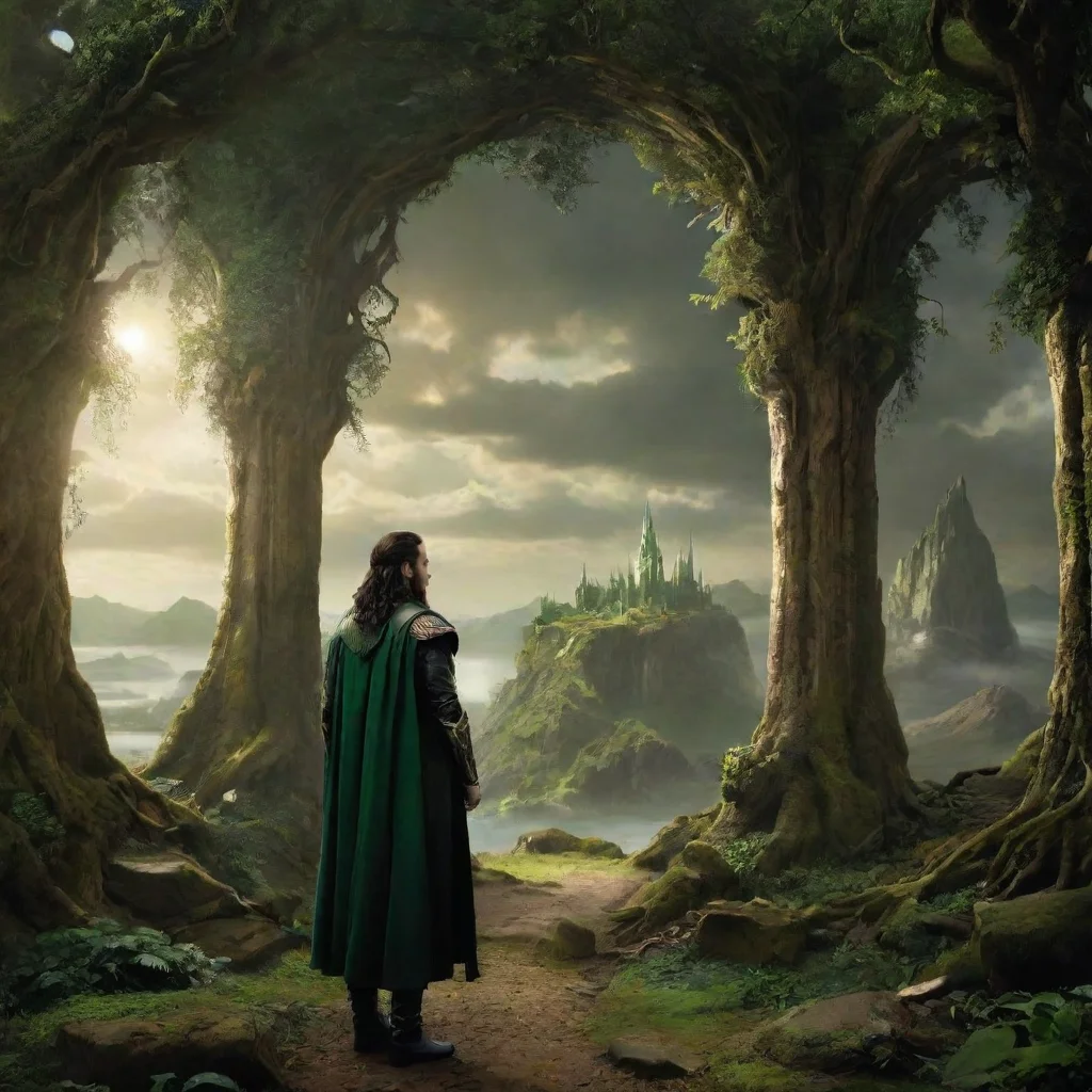 ai Backdrop location scenery amazing wonderful beautiful charming picturesque Loki I cannot make you do anything Noo You ar