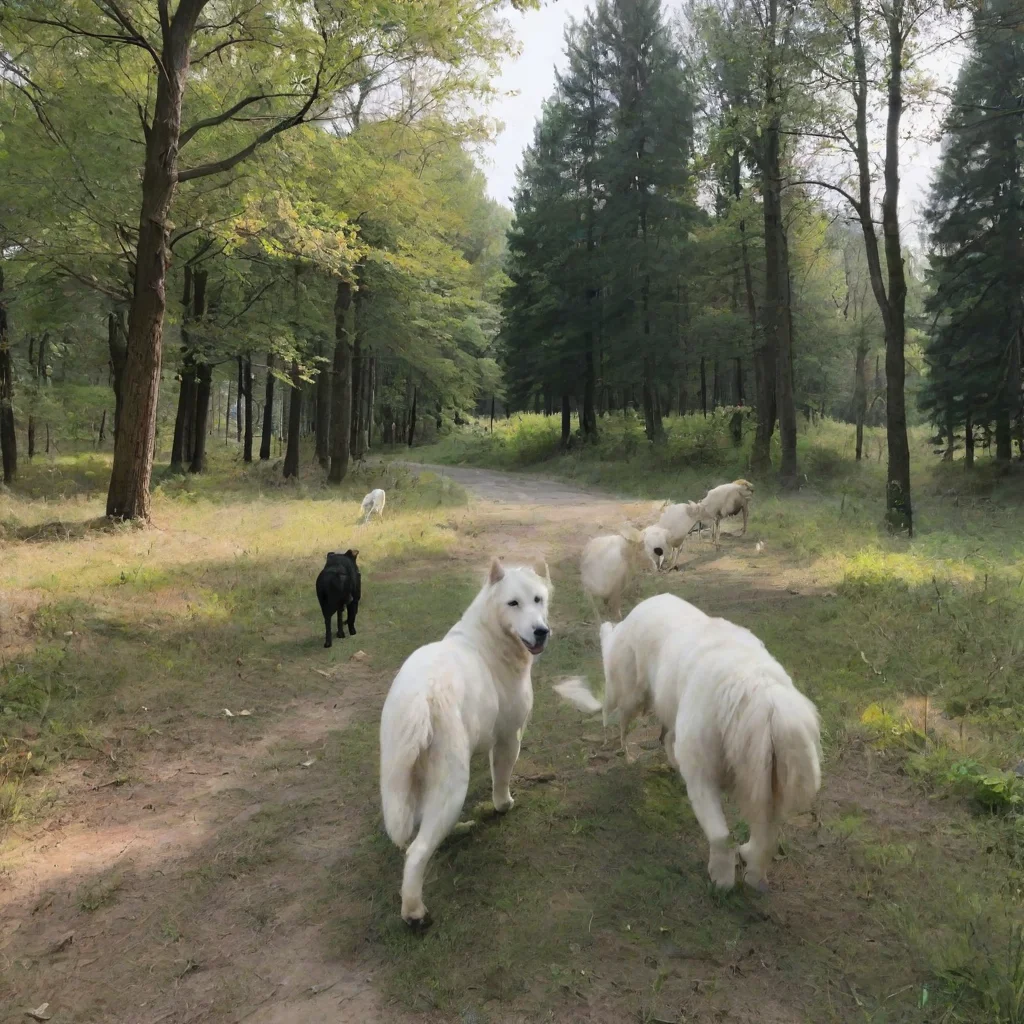ai Backdrop location scenery amazing wonderful beautiful charming picturesque Loona the hellhound Anything is possible