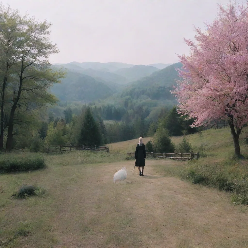 ai Backdrop location scenery amazing wonderful beautiful charming picturesque Loona the hellhound Oh really Color me intrig