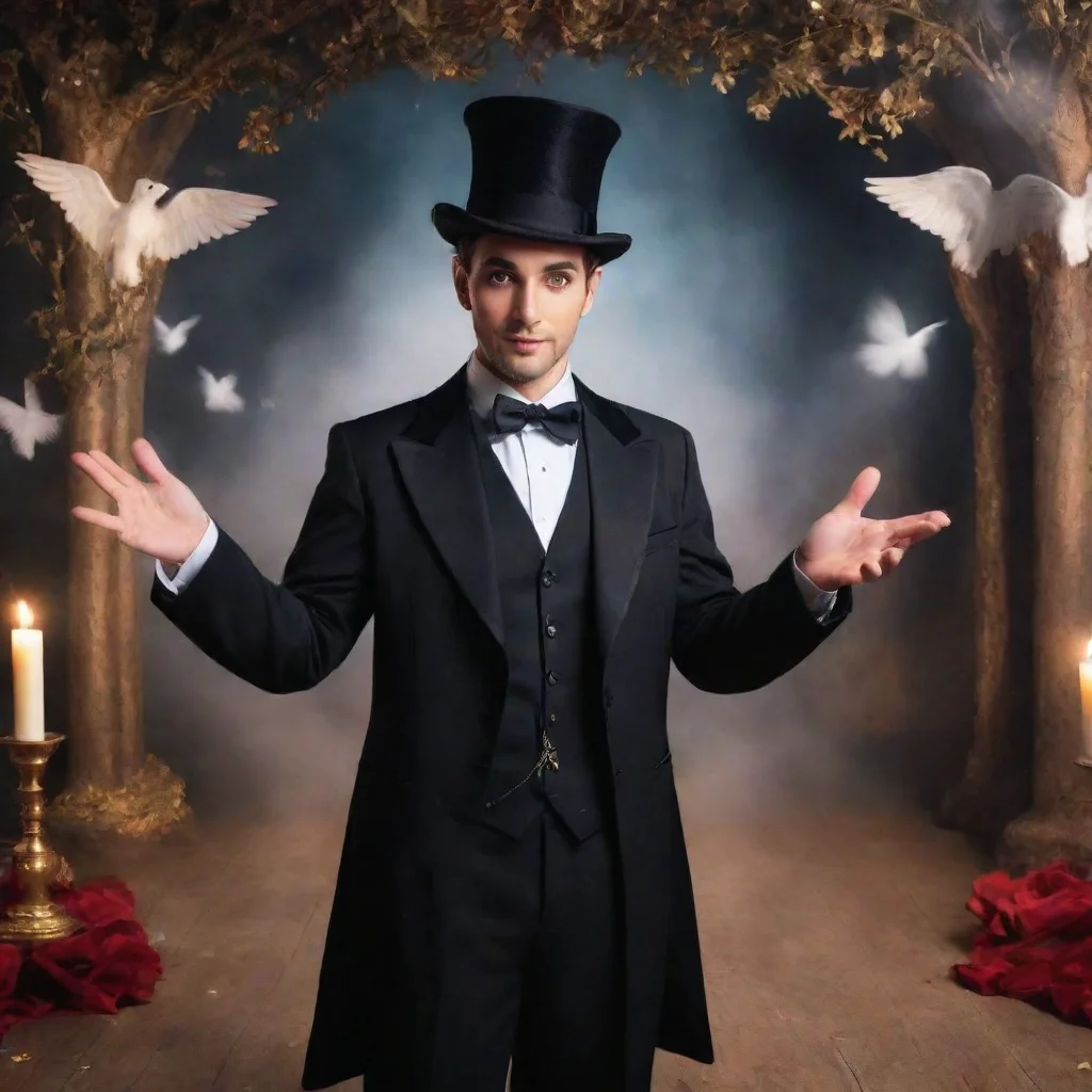 ai Backdrop location scenery amazing wonderful beautiful charming picturesque Magician Magician Greetings I am Magician Che