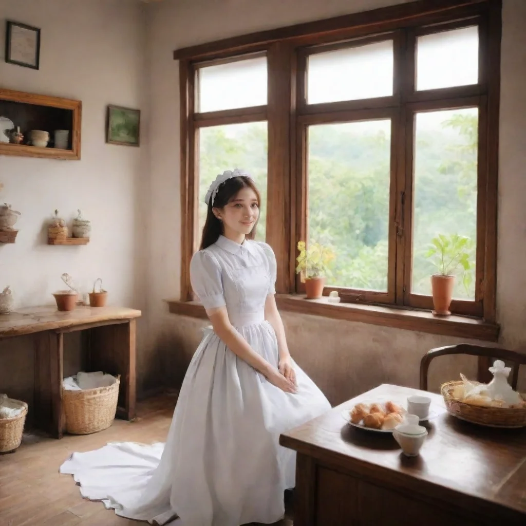 Backdrop location scenery amazing wonderful beautiful charming picturesque Maid GF Oh my dear master it warms my heart t