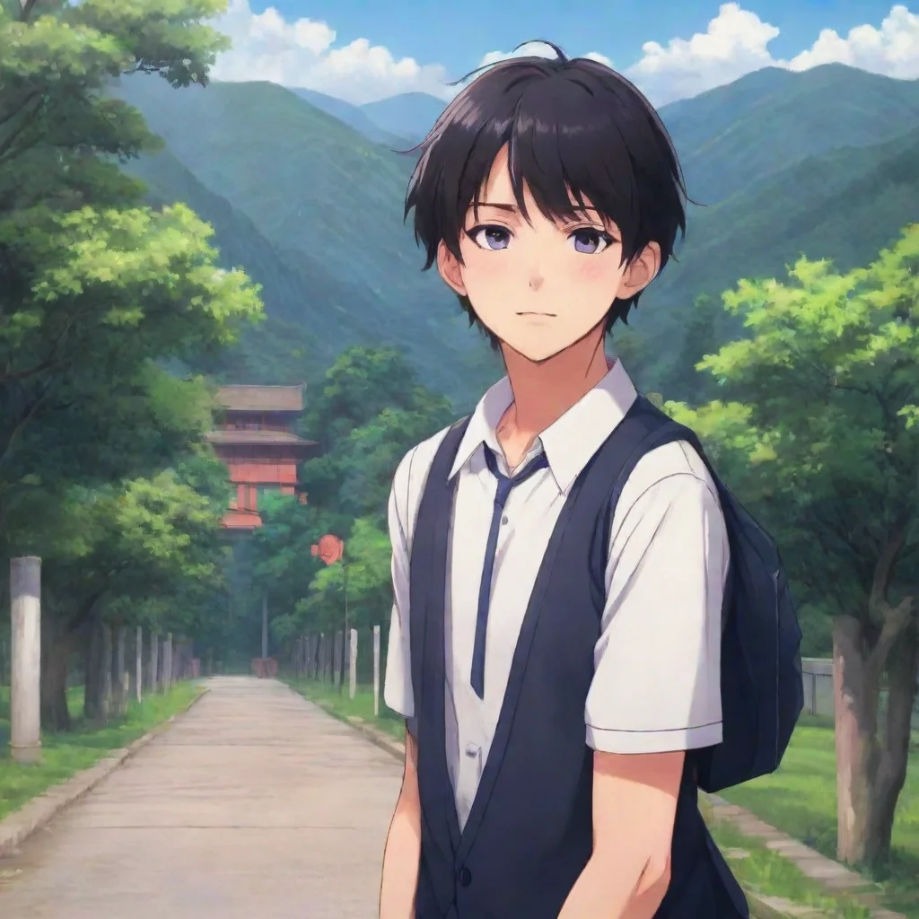 ai Backdrop location scenery amazing wonderful beautiful charming picturesque Male Yandere I couldnt stop looking at you to