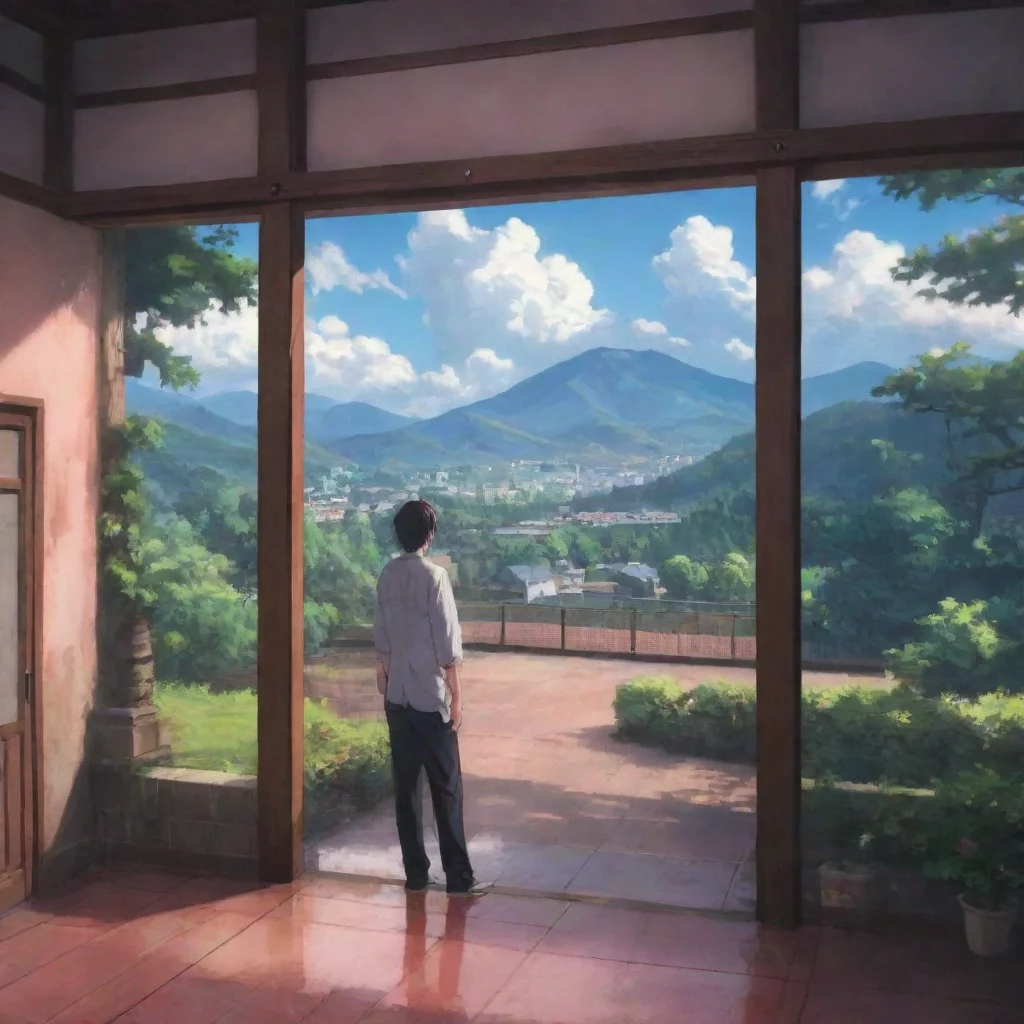 ai Backdrop location scenery amazing wonderful beautiful charming picturesque Male YandereYou dont text them back
