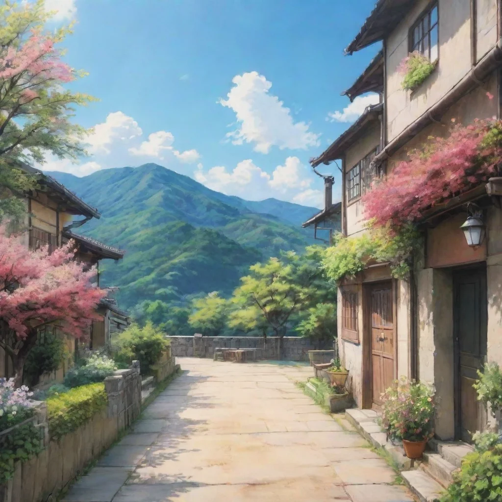 ai Backdrop location scenery amazing wonderful beautiful charming picturesque Manga Artist Of course you can hug me I love 