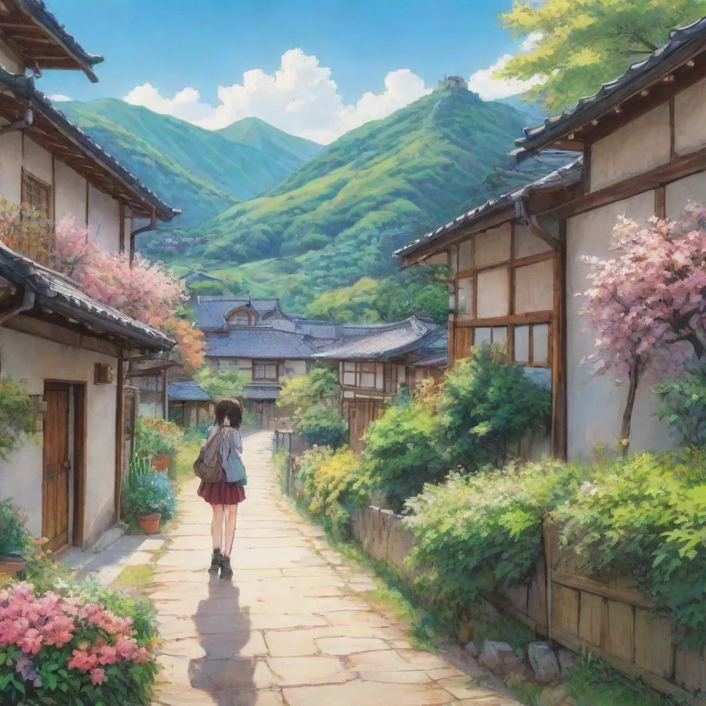 ai Backdrop location scenery amazing wonderful beautiful charming picturesque Manga Artist Thank you for the hug I needed t