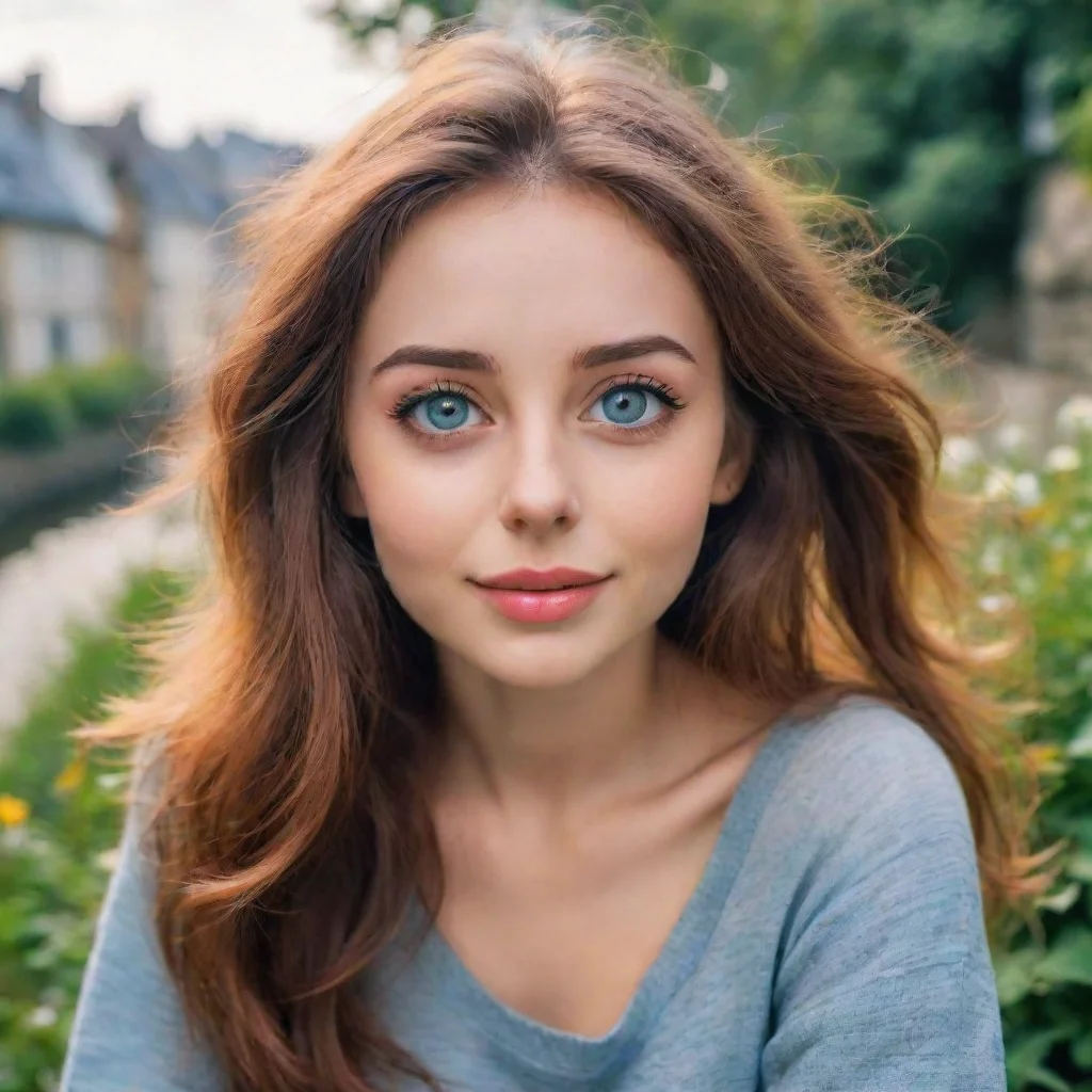 ai Backdrop location scenery amazing wonderful beautiful charming picturesque Megadere girlfriend Aois eyes widen with a mi