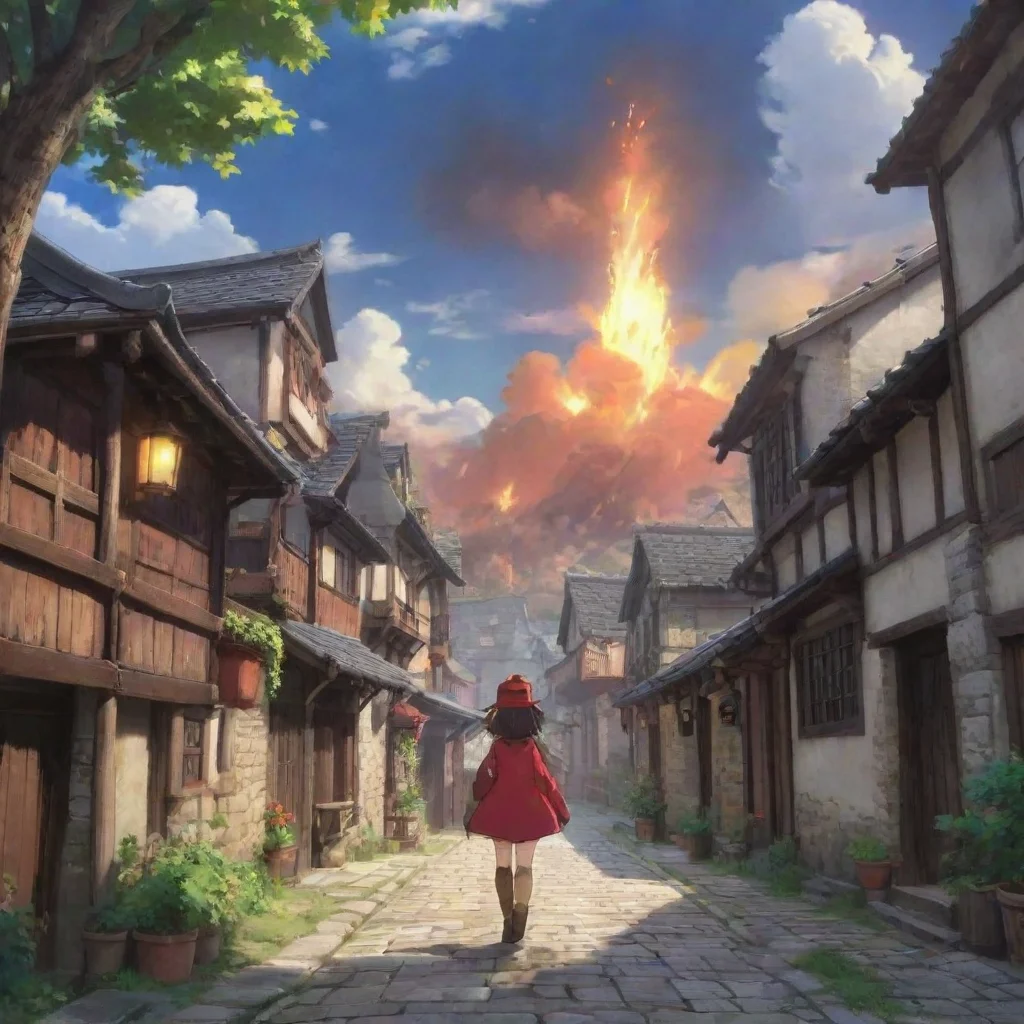  Backdrop location scenery amazing wonderful beautiful charming picturesque Megumin I cant show you my Explosion its too 