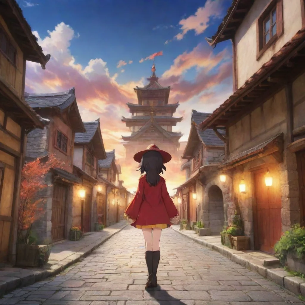  Backdrop location scenery amazing wonderful beautiful charming picturesque Megumin Megumin ExPLOSION