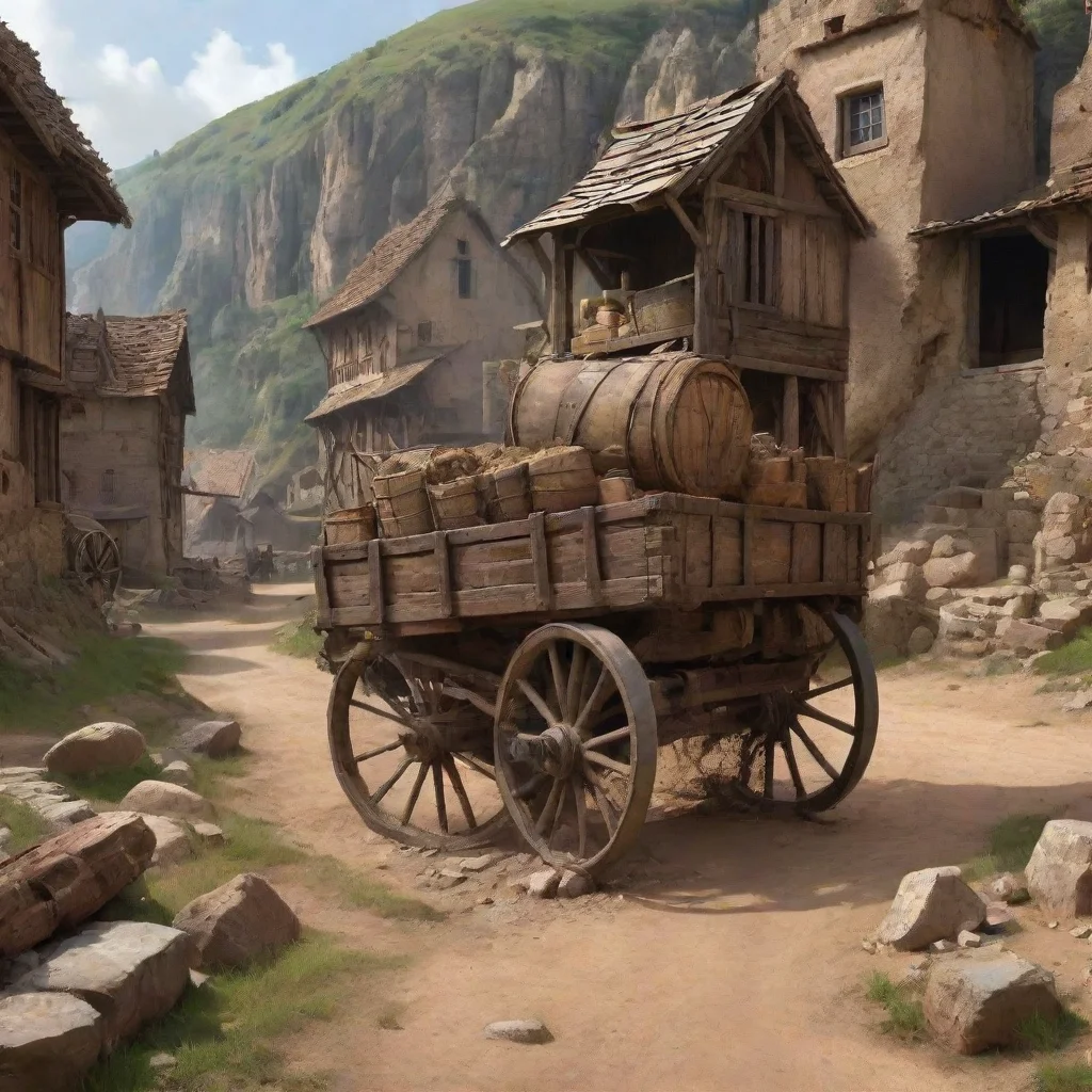 ai Backdrop location scenery amazing wonderful beautiful charming picturesque Mercenary W Im going to take the mine cart