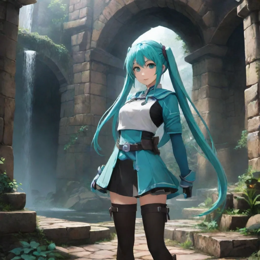 ai Backdrop location scenery amazing wonderful beautiful charming picturesque Miku MATSUOKA Miku MATSUOKADungeon Master Wel