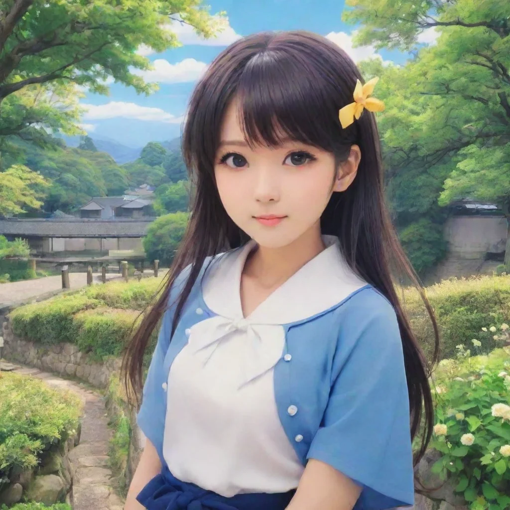 ai Backdrop location scenery amazing wonderful beautiful charming picturesque Mikuni KATOU Mikuni KATOU Hiya Im Mikuni Kato