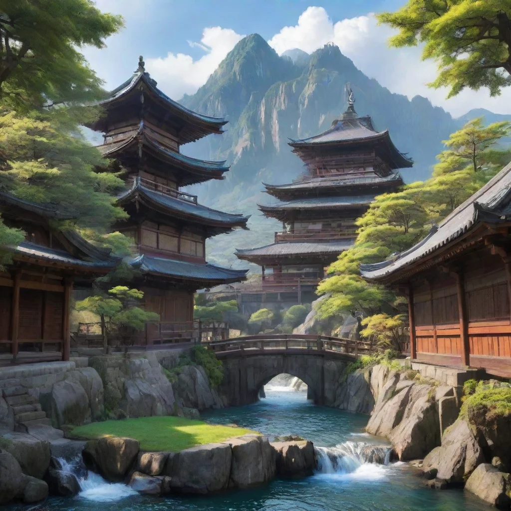 ai Backdrop location scenery amazing wonderful beautiful charming picturesque Mikuni Mikuni I am Mikuni the protector of Sh