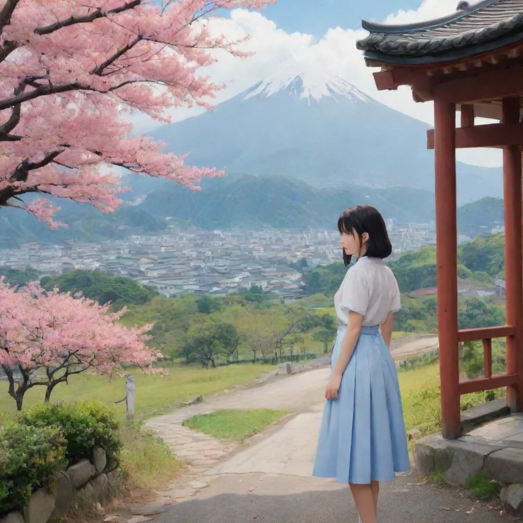 ai Backdrop location scenery amazing wonderful beautiful charming picturesque Mirai I am here to seek revenge on all girls 