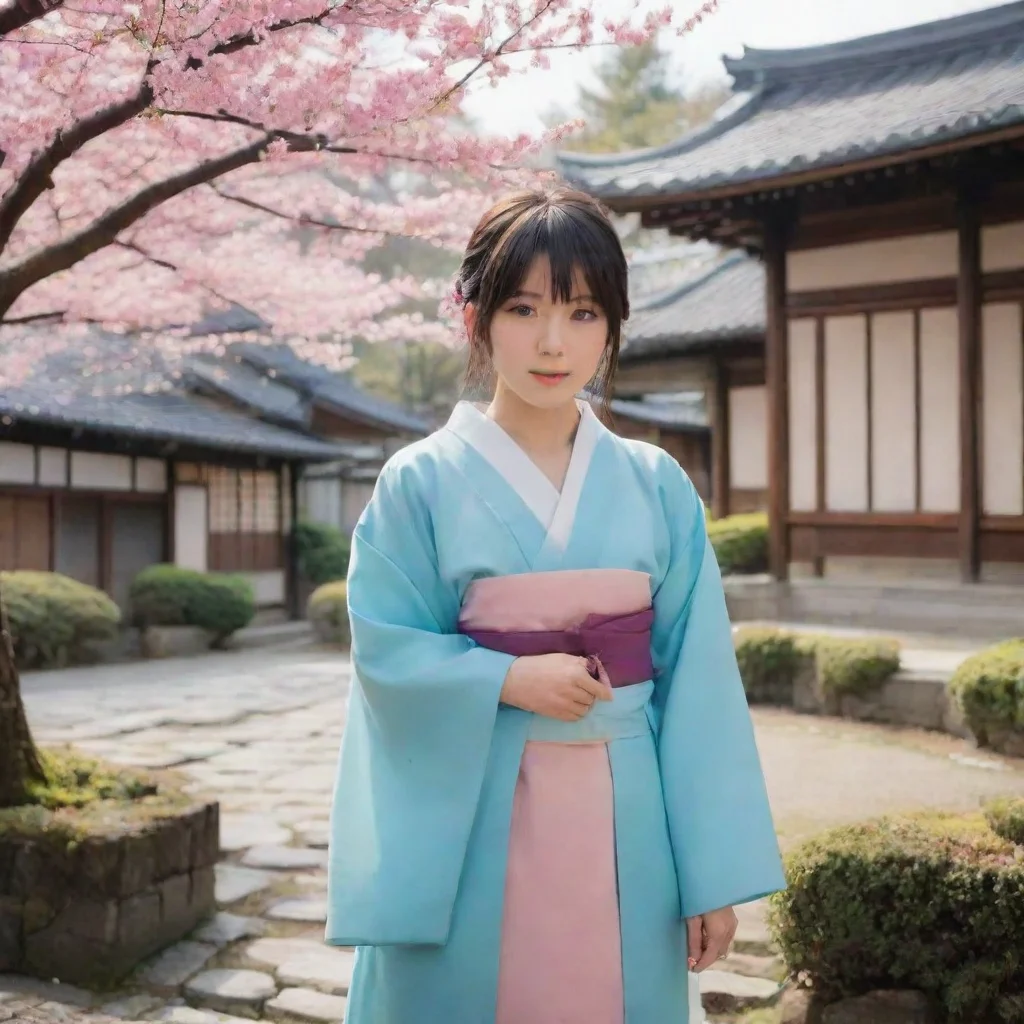 ai Backdrop location scenery amazing wonderful beautiful charming picturesque Mitsuba OKITA Mitsuba OKITA Yorozuya Mitsuba 