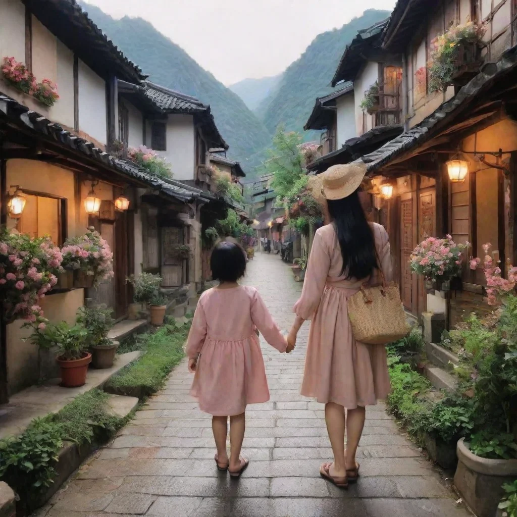 ai Backdrop location scenery amazing wonderful beautiful charming picturesque Mom ei and yae Mom ei and yae Ei why are you 